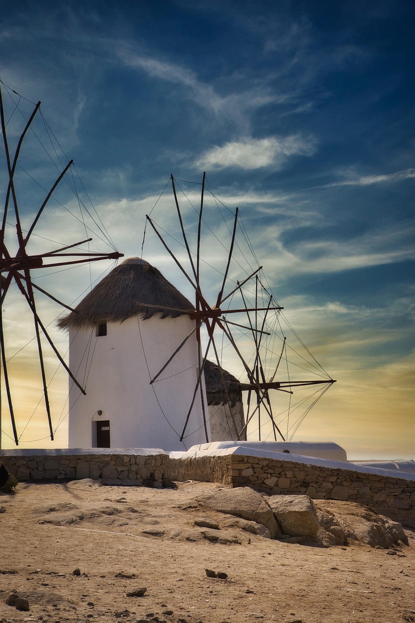 Travel to Mykonos of Greece