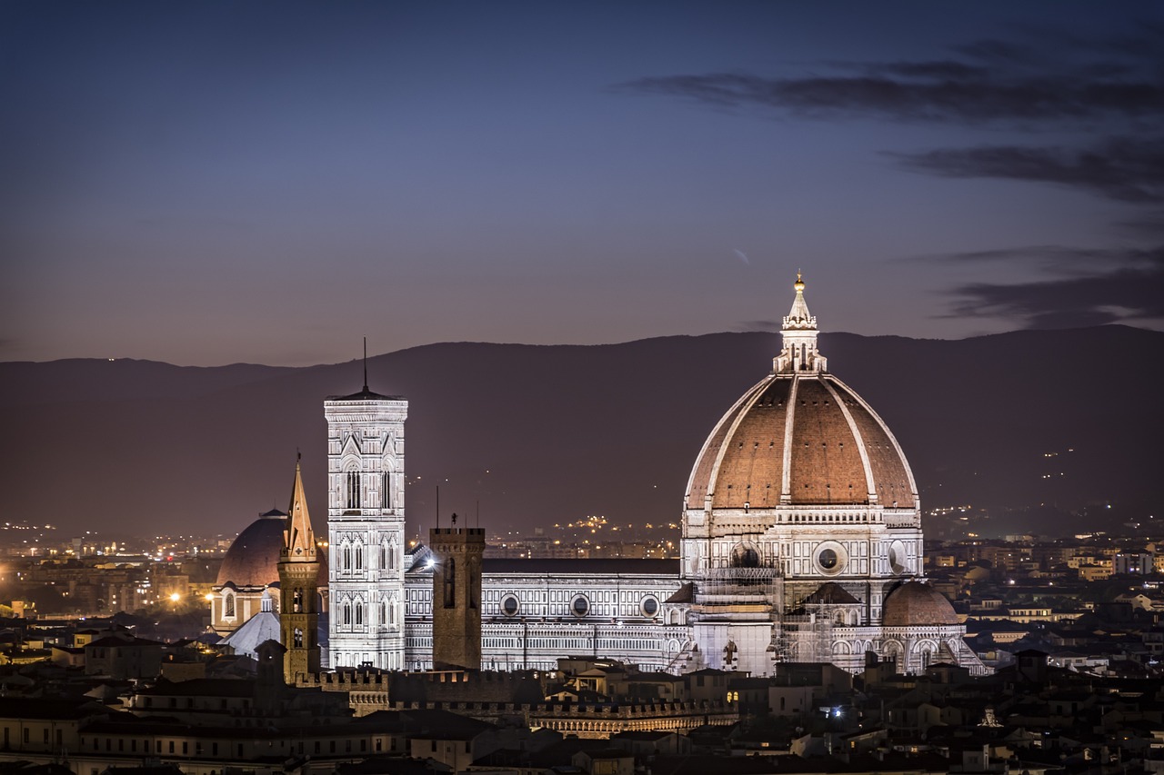 Florence historic city center
