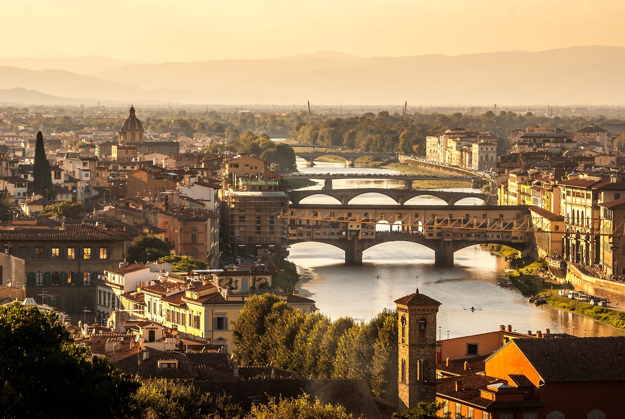 Travel to Florence of Italy