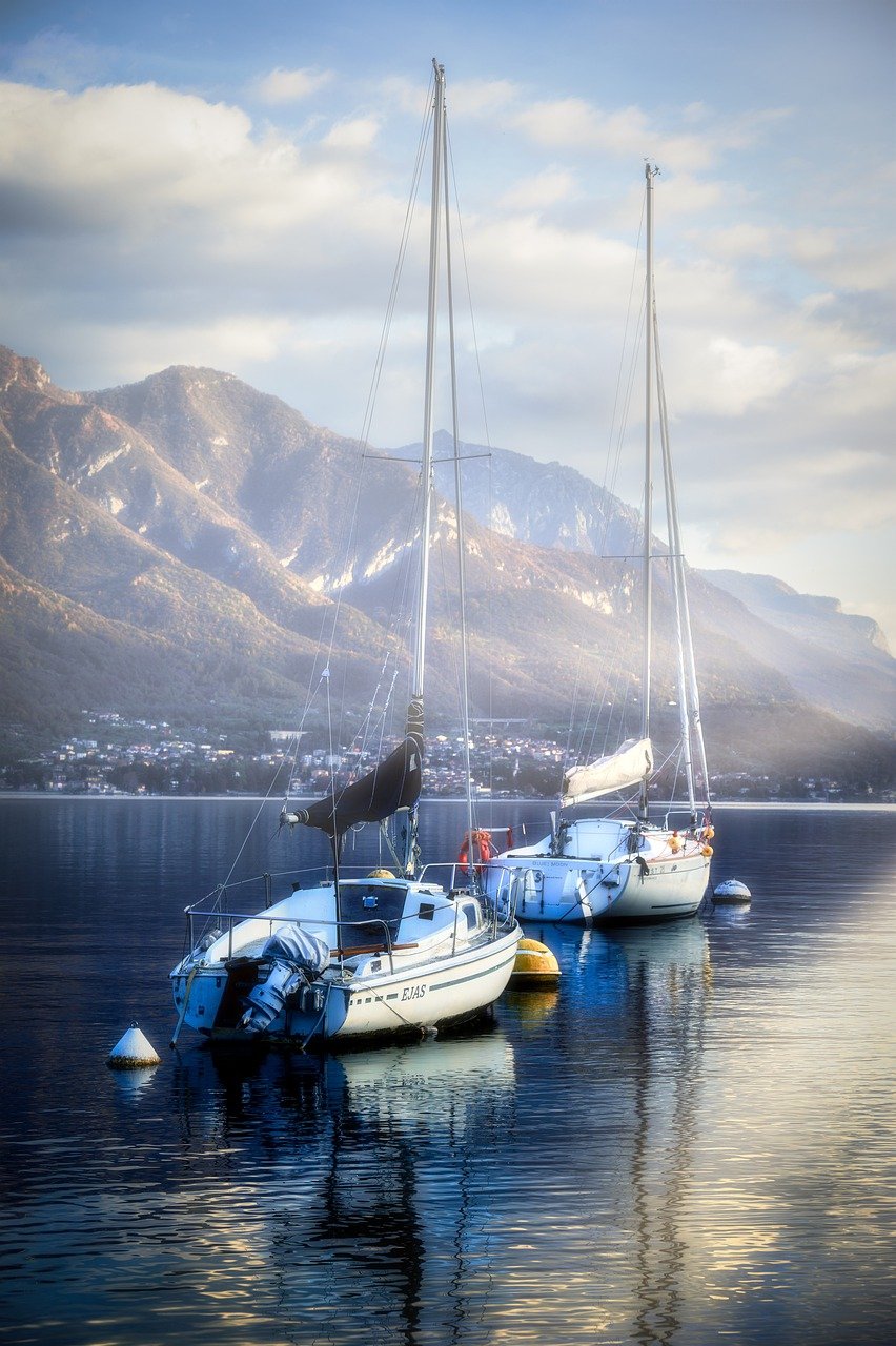 Lake como, boat trip